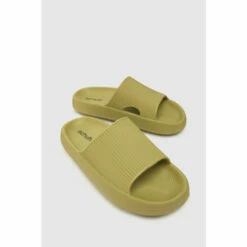 Schuh Taye Green Sliders -Schuh Shop unnamed file 250