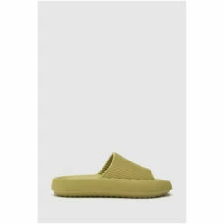 Schuh Taye Green Sliders -Schuh Shop unnamed file 251