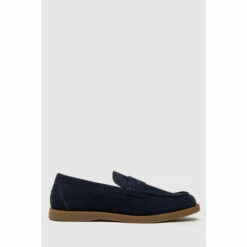 Schuh Navy Payne Saddle Loafers