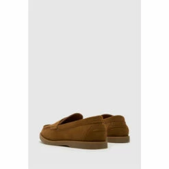 Schuh Tan Brown Payne Saddle Loafers -Schuh Shop unnamed file 264