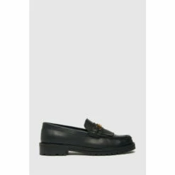 Schuh Lana Black Trim Loafers