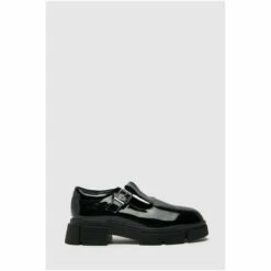 Schuh Black Logic Chunky Patent Shoes -Schuh Shop unnamed file 291