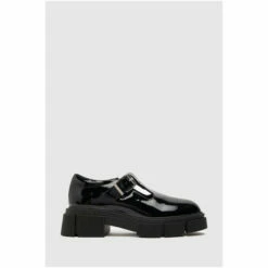 Schuh Junior Black Logic Chunky Patent Shoes 6 Schuh Junior Black Logic Chunky Patent Shoes -Schuh Shop unnamed file 296