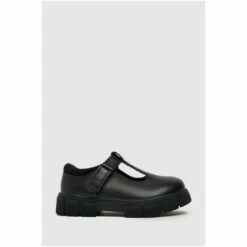 Schuh Loopy Black Leather T-Bar Shoes -Schuh Shop unnamed file 306