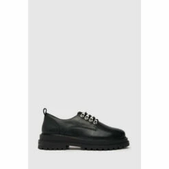 Schuh Black Lucinda Hiker Lace Up Shoes