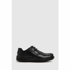 Schuh Black Lesson Lace-Up Shoes
