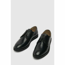 Schuh Romeo Leather Derby Black Shoes -Schuh Shop unnamed file 335