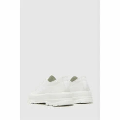 Schuh White Nemo Canvas Lace Up Trainers -Schuh Shop unnamed file 349