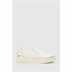 Schuh Neve Hardware White Slip Ons -Schuh Shop unnamed file 361