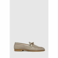 Schuh Stone Libby Leather Chain Loafers