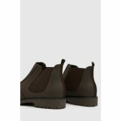 Schuh Drake Cleated Chelsea Brown Boots -Schuh Shop unnamed file 419