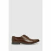 Schuh Mens Brown Rome Toe Cap Oxfords