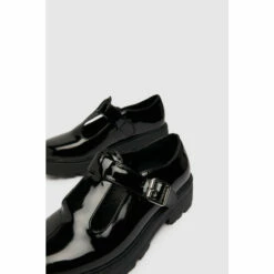 Schuh Lyra Patent Chunky T-Bar Black Shoes -Schuh Shop unnamed file 46