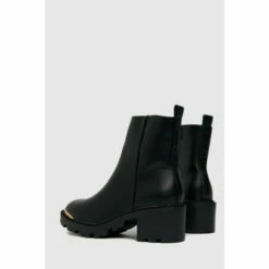 Schuh Amber Black Chunky Heeled Shoes 4 Schuh Amber Black Chunky Heeled Shoes -Schuh Shop unnamed file 497