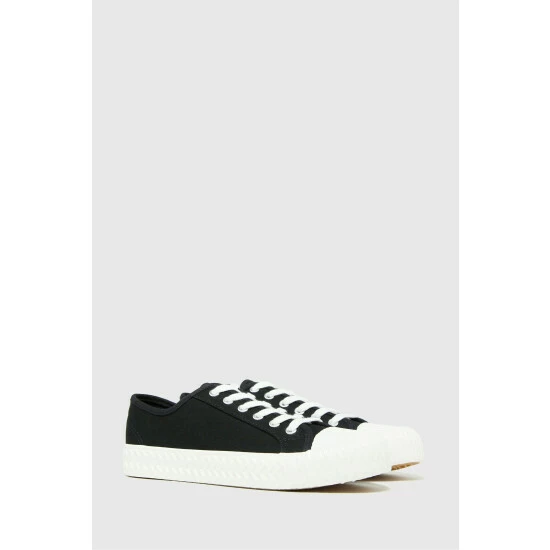 unnamed-file-506.jpg Schuh Womens Mia Black Canvas Lace Up Shoes -Schuh Shop unnamed file 506