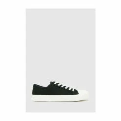 Schuh Womens Mia Black Canvas Lace Up Shoes 6 Schuh Womens Mia Black Canvas Lace Up Shoes -Schuh Shop unnamed file 509