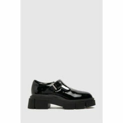 Schuh Junior Black Lasting Leather Shoes