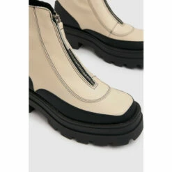 Schuh White The Edit Pyper Leather Boots -Schuh Shop unnamed file 531