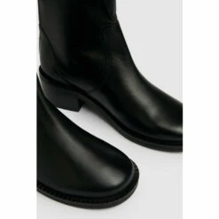 Schuh Black The Edit Peony Leather Shoes 5 Schuh Black The Edit Peony Leather Shoes -Schuh Shop unnamed file 541