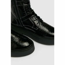 Schuh Arise Black Patent Leather Chunky Shoes -Schuh Shop unnamed file 551