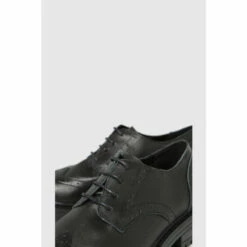 Schuh Black Lois Leather Lace-Up Brogues -Schuh Shop unnamed file 556
