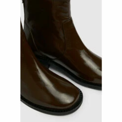 Schuh Brown The Edit Peony Leather Shoes 5 Schuh Brown The Edit Peony Leather Shoes -Schuh Shop unnamed file 566