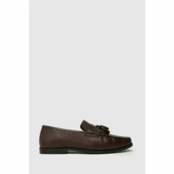 Schuh Rich Square Toe Brown Loafers