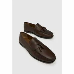 Schuh Rich Square Toe Brown Loafers -Schuh Shop unnamed file 590