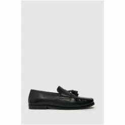 Schuh Rich Square Toe Black Loafers -Schuh Shop unnamed file 597