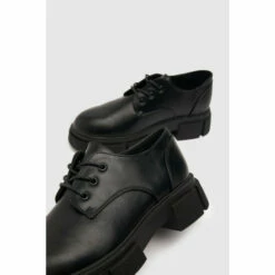 Schuh Junior Black Lofty Chunky Lace Boots 4 Schuh Junior Black Lofty Chunky Lace Boots -Schuh Shop unnamed file 640