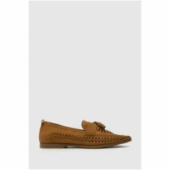 Schuh Tan Radley Woven Loafers -Schuh Shop unnamed file 647