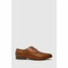 Schuh Ramon Tan Leather Derby Shoes