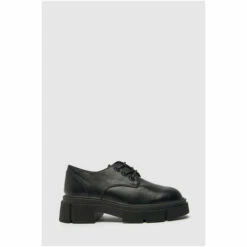 Schuh Black Lofty Chunky Lace Shoes -Schuh Shop unnamed file 711