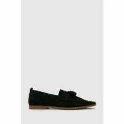 Schuh Black Radley Woven Loafers