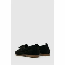 Schuh Black Radley Woven Loafers 4 Schuh Black Radley Woven Loafers -Schuh Shop unnamed file 714