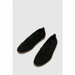 Schuh Black Radley Woven Loafers 5 Schuh Black Radley Woven Loafers -Schuh Shop unnamed file 715