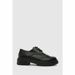 Schuh Limor Lace Up Black Brogues