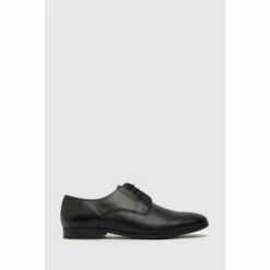Schuh Ramon Black Leather Derby Shoes