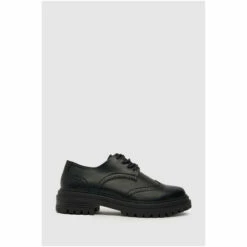Schuh Limor Lace Up Black Brogues -Schuh Shop unnamed file 741