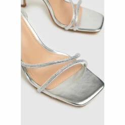 Schuh Silver Selina Embellished Sandals -Schuh Shop unnamed file 766