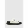 Schuh Tess White Croc Studded Footbed Sandals -Schuh Shop unnamed file 768