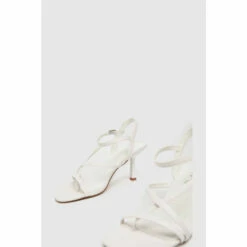 Schuh White Sania Strappy Heels -Schuh Shop unnamed file 776