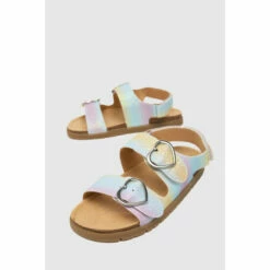 Schuh Junior Multi Twinkle Heart Footbed Sandals -Schuh Shop unnamed file 816