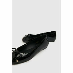 Schuh Junior Black Locket Ballet Shoes 5 Schuh Junior Black Locket Ballet Shoes -Schuh Shop unnamed file 82