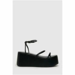 Schuh Black Scarlet Flatform Strappy Sandals -Schuh Shop unnamed file 822