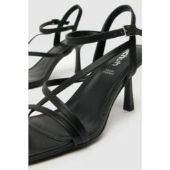 Schuh Sania Black Strappy Heels -Schuh Shop unnamed file 846