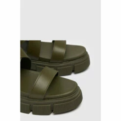 Schuh Green Toulouse Chunky Sandals -Schuh Shop unnamed file 851