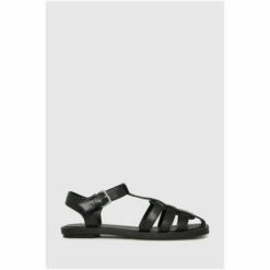 Schuh Luella Black Fisherman Sandals -Schuh Shop unnamed file 856
