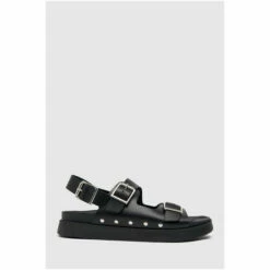 Schuh Black Talis Leather Footbed Shoes -Schuh Shop unnamed file 861