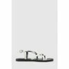 Schuh White Tadlow Studdded Flat Sandal -Schuh Shop unnamed file 864